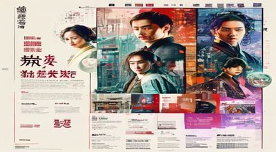 久久影视影院国产剧年中盘点专题，多部高分国产剧集海报，国潮风格设计